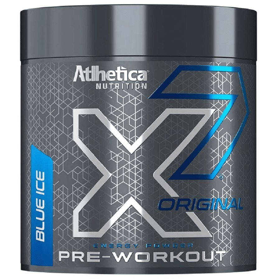 X7 Original Pré-Workout Sabor Blue Ice Atlhetica 300g