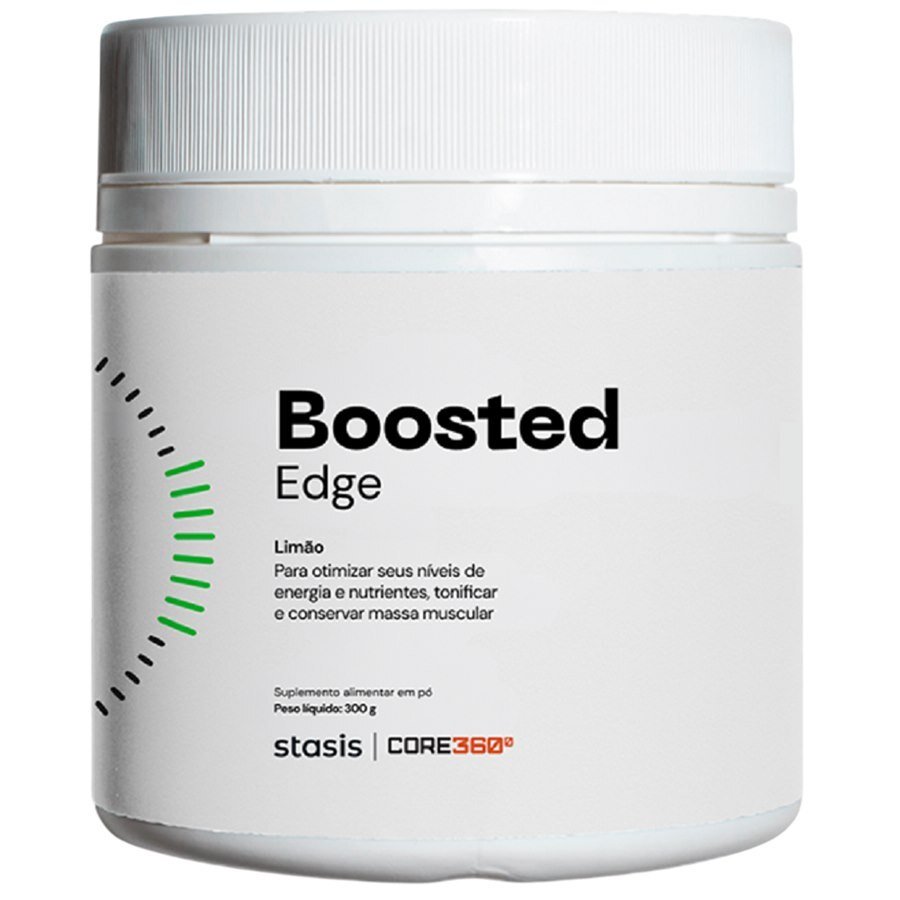 Pré-Treino Boosted Edge Limão Stasis 300g